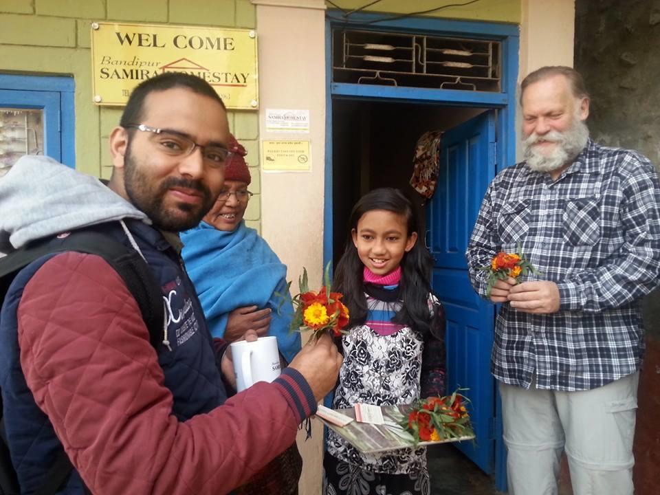 Bandipur Samira Homestay & Mountain View Restaurant Exterior foto